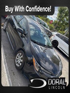 Black Sand Pearl 2020 Toyota Corolla LE