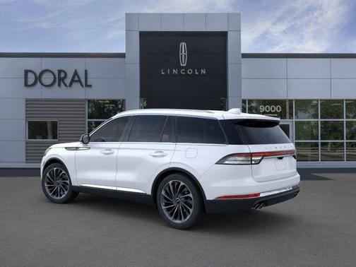 White Metallic 2025 Lincoln Aviator Reserve RWD