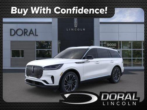 White Metallic 2025 Lincoln Aviator Reserve RWD