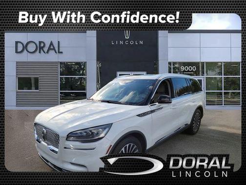 White Metallic 2023 Lincoln Aviator Reserve RWD