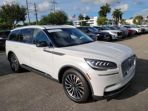 White Metallic 2023 Lincoln Aviator Reserve RWD