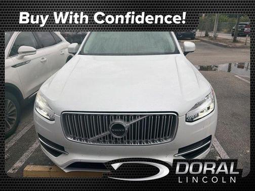 Crystal White Pearl 2017 Volvo XC90 T6 Inscription