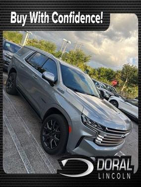 Sterling Gray Metallic 2023 Chevrolet Tahoe High Country