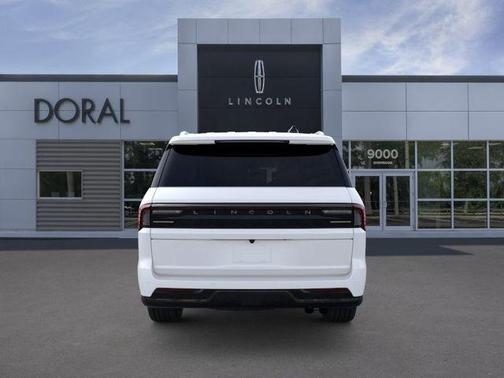 White Metallic 2026 Lincoln Navigator L Black Label