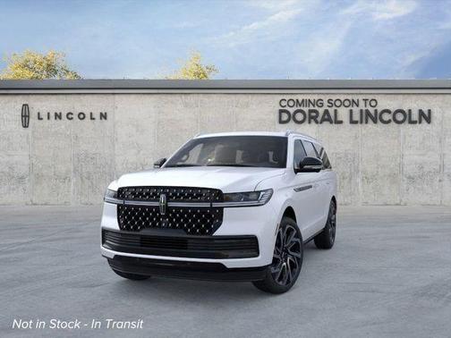 White Metallic 2026 Lincoln Navigator Black Label