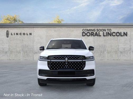 White Metallic 2026 Lincoln Navigator Black Label