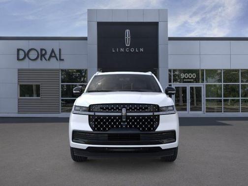 White Metallic 2026 Lincoln Navigator Black Label