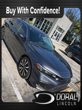 Meteorite Gray Metallic 2023 Honda Civic EX