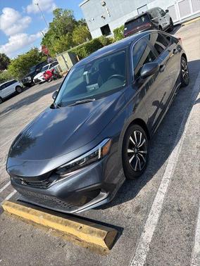 Meteorite Gray Metallic 2023 Honda Civic EX