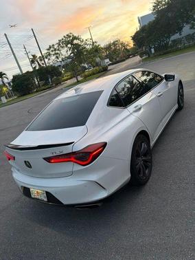 Platinum White Pearl 2023 Acura TLX A-Spec