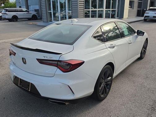 Platinum White Pearl 2023 Acura TLX A-Spec