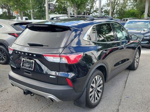 Black Metallic 2020 Ford Escape Titanium