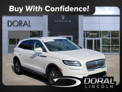 White Metallic 2022 Lincoln Nautilus Standard