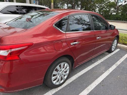 Cayenne Red Pearl 2017 Nissan Sentra SV