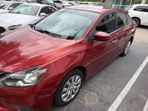 Cayenne Red Pearl 2017 Nissan Sentra SV