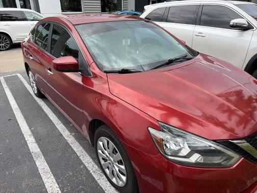 Cayenne Red Pearl 2017 Nissan Sentra SV
