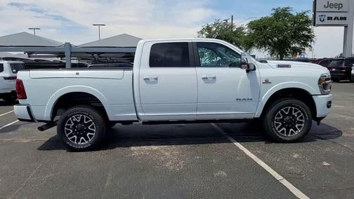 Bright White Clearcoat 2025 RAM 2500 Longhorn