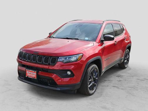 Red Hot Pearlcoat 2026 Jeep Compass Latitude