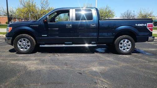 BLUE 2014 Ford F-150 XLT
