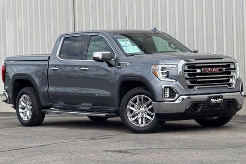 Satin Steel Metallic 2021 GMC Sierra 1500 SLT