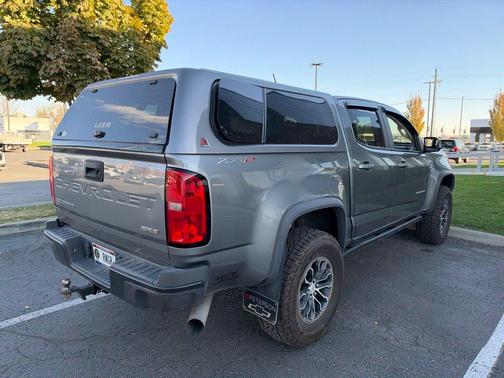 Satin Steel Metallic 2021 Chevrolet Colorado ZR2