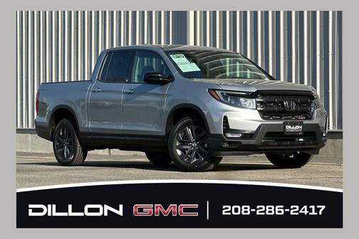 Solar Silver Metallic 2024 Honda Ridgeline Sport