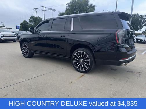 Black 2025 Chevrolet Suburban 4WD High Country