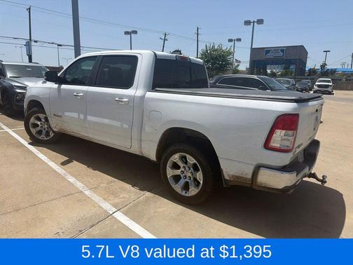 Bright White Clearcoat 2019 RAM 1500 Big Horn
