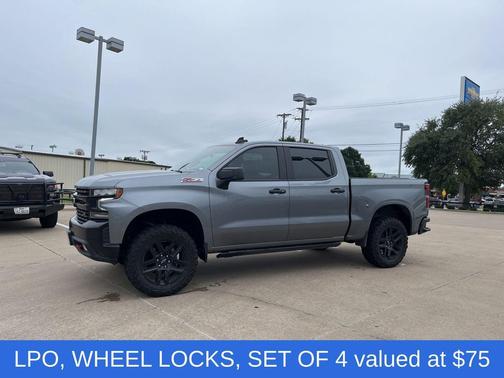 Satin Steel Metallic 2021 Chevrolet Silverado 1500 LT Trail Boss