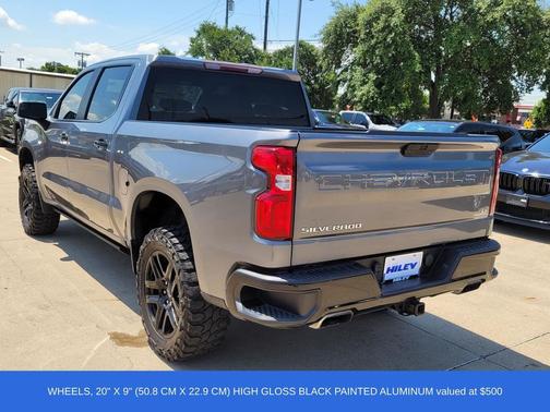 Satin Steel Metallic 2021 Chevrolet Silverado 1500 LT Trail Boss