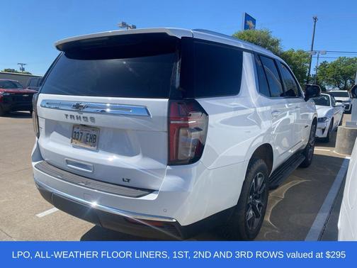 Summit White 2021 Chevrolet Tahoe LT