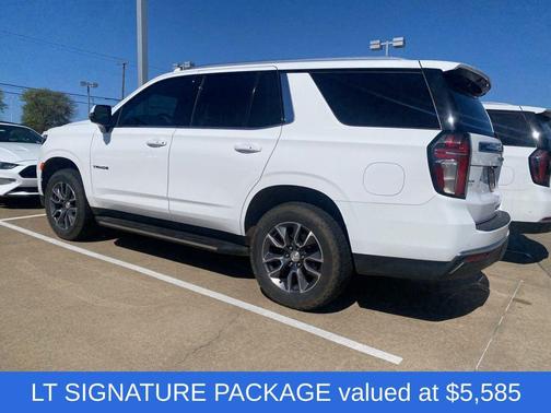 Summit White 2021 Chevrolet Tahoe LT