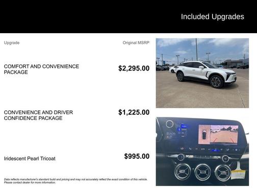 Iridescent Pearl Tricoat 2024 Chevrolet Blazer EV eAWD LT