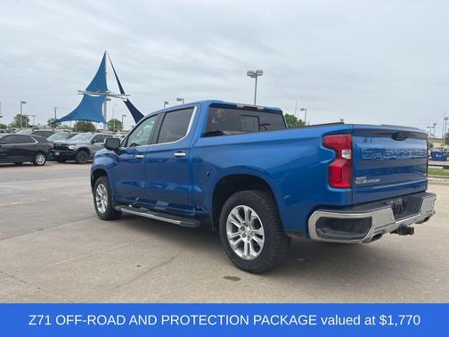 Glacier Blue Metallic 2022 Chevrolet Silverado 1500 LTZ