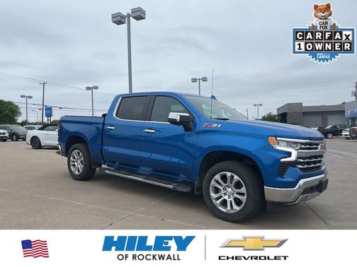 Glacier Blue Metallic 2022 Chevrolet Silverado 1500 LTZ