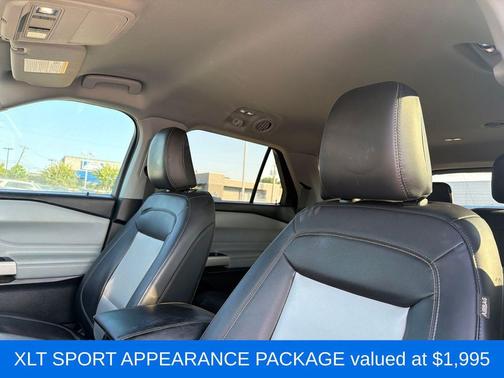 Atlas Blue Metallic 2023 Ford Explorer XLT
