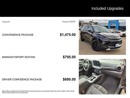 Black 2023 Chevrolet Blazer 2LT