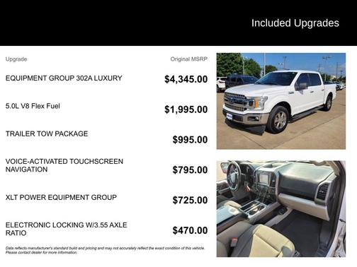 Oxford White 2020 Ford F-150 XLT