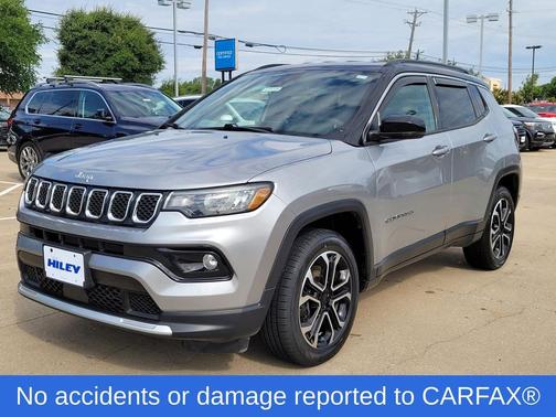 Billet Silver Metallic Clearcoat 2023 Jeep Compass Limited