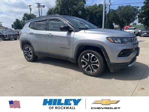 Billet Silver Metallic Clearcoat 2023 Jeep Compass Limited