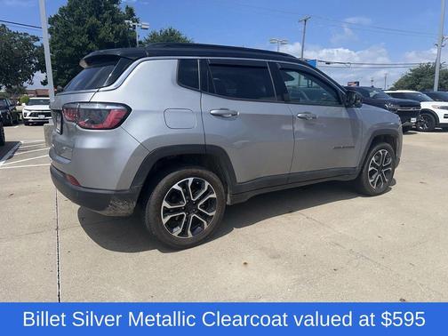 Billet Silver Metallic Clearcoat 2023 Jeep Compass Limited