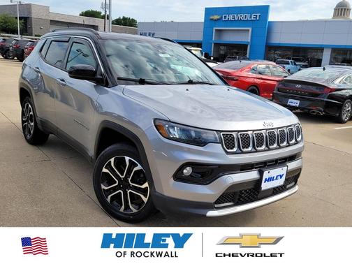 Billet Silver Metallic Clearcoat 2023 Jeep Compass Limited