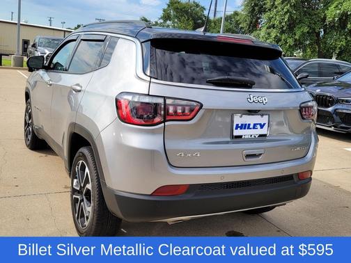 Billet Silver Metallic Clearcoat 2023 Jeep Compass Limited