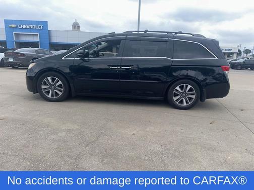Crystal Black Pearl 2014 Honda Odyssey Touring