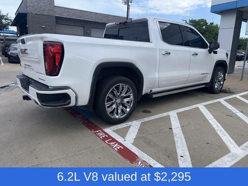White Frost Tricoat 2024 GMC Sierra 1500 Denali