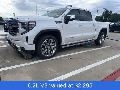 White Frost Tricoat 2024 GMC Sierra 1500 Denali
