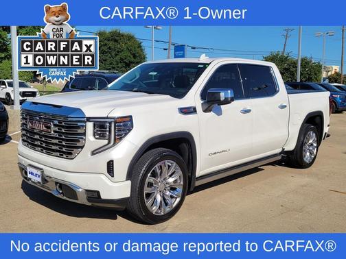 White Frost Tricoat 2024 GMC Sierra 1500 Denali