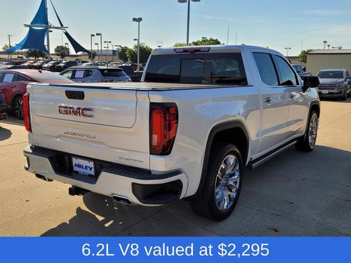 White Frost Tricoat 2024 GMC Sierra 1500 Denali