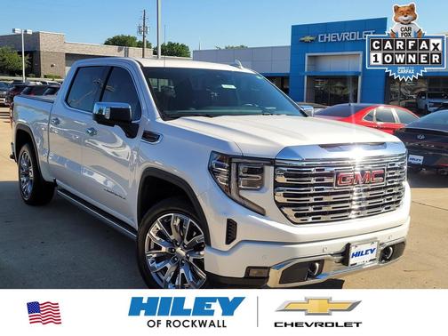 White Frost Tricoat 2024 GMC Sierra 1500 Denali