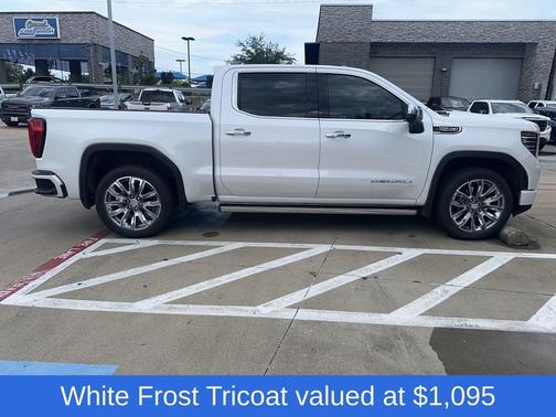 White Frost Tricoat 2024 GMC Sierra 1500 Denali